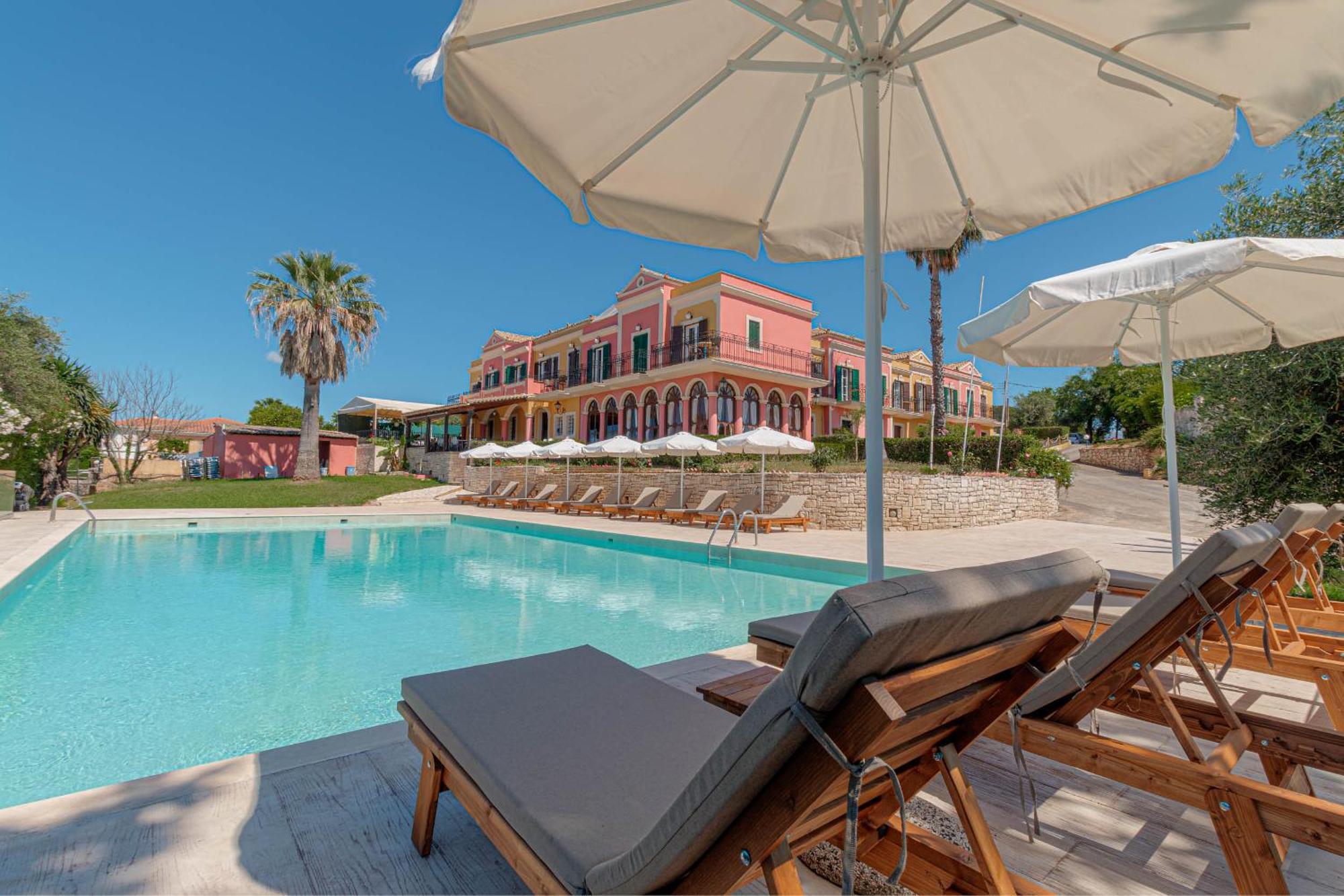 Ionian Arches Hotel กูเวีย ภายนอก รูปภาพ